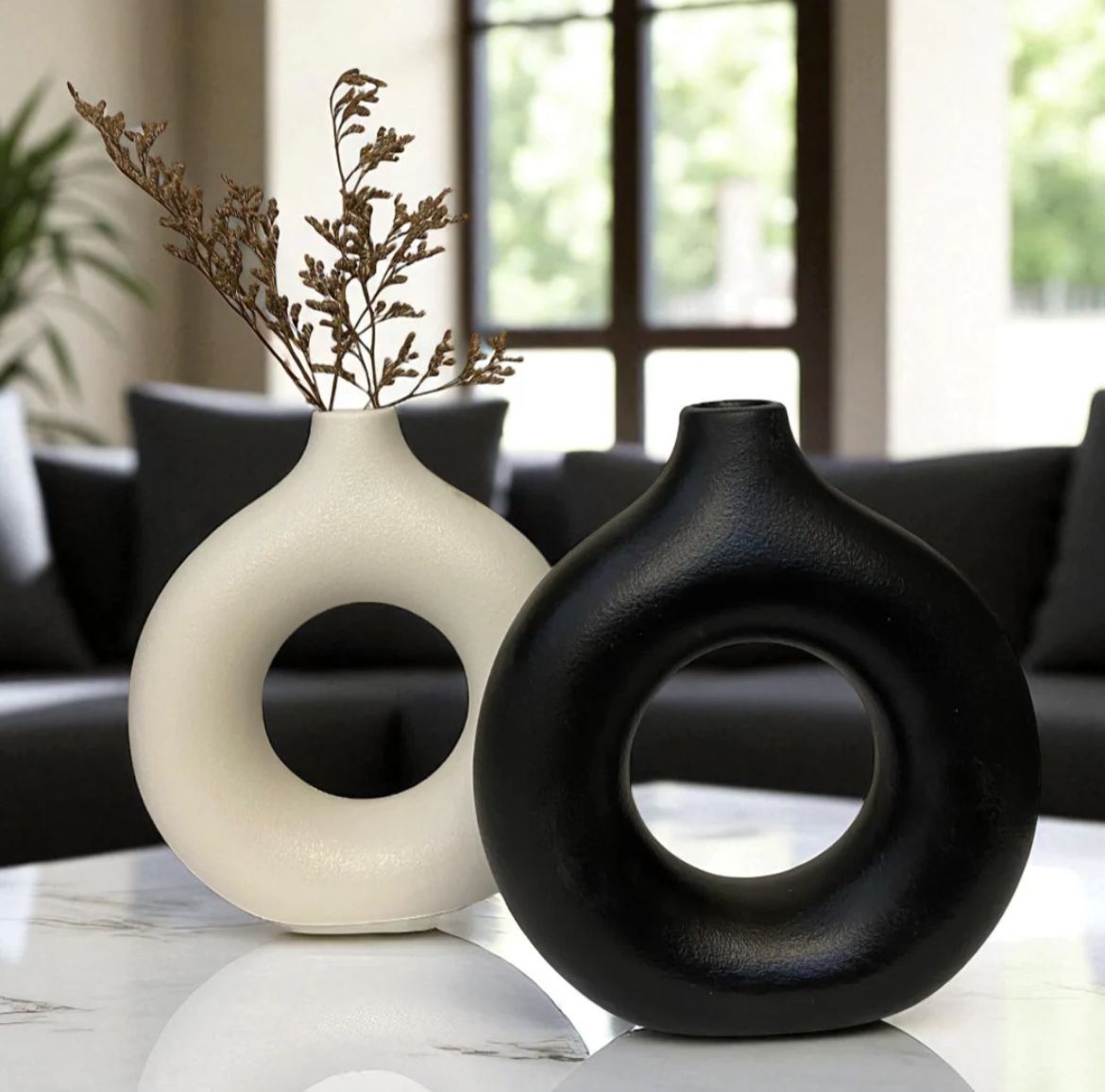 Donut Long Vase
