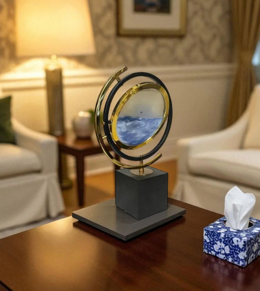 3D Stand Rotating Globe Ornament